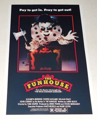 The Funhouse (Tobe Hooper) USA 1981 Horror Cult Film Poster 19"x13" | eBay