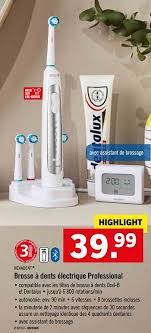 Promotion Lidl Nevadent Brosse A Dents Electrique Professional Nevadent Soins Du Corps Valide Jusqua 4 Promobutler