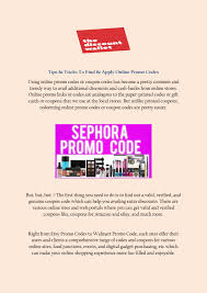 Maybe you would like to learn more about one of these? Online Promo Codes By The Discount Wallet Issuu