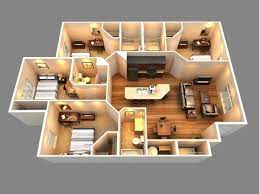 Pin By University Edge Br On Floorplans Amenities Simple House Design 3d House Plans 4 Bedroom House Plans
