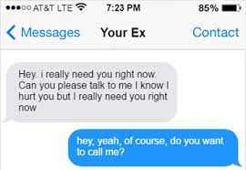 20 Perfect Responses To Send When Your Ex Texts You