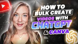 How to Bulk Create Videos in Canva with ChatGPT (Get my Free eBook!)