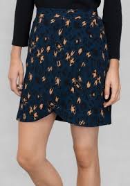 They Tried To Put Me On The Cover Of Vogue But My Legs Were Too Long Other Stories Wrap Skirt Blue Dark Leopard Print Skirt Wrap Skirt Beachwear Kaftans