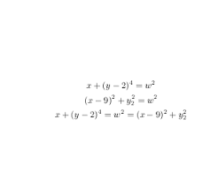 How To Simply Center Equations Using Eqnarray Tex Latex Stack Exchange