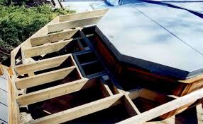 Therefore, make sure that any children who are going to use your inflatable hot tub go to the bathroom before they get in. Framing A Deck For Hot Tub Installation Diy Deck Plans