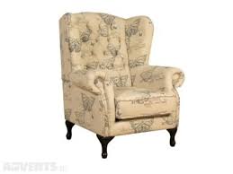 Othello Fireside Chair Butterfly Print For Sale On Adverts Ie Chair Fireside Chairs Armchairs For Sale Armchair
