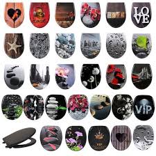 Wc Sitz Toilettensitz Klodeckel Brille Deckel Toilettendeckel Sitze Schwarz 163