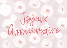Cartes d'anniversaire amour joyeux anniversaire mon amour : Carte Joyeux Anniversaire Et Motif Floral Rose Envoyer Une Carte Anniversaire Fleurs Des 0 99 Merci Facteur