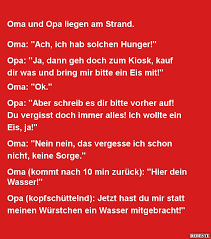 Oma Und Opa Liegen Am Strand Lustige Bilder Sprüche Witze Echt