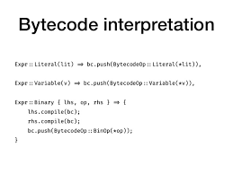 Lhs and rhs stand for left hand side and right hand side in this context. Building Fast Interpreters In Rust