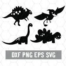 Download Bay Dinosaurs Cute Dinos Dinosaur Svg Dinosaur Bundle Dxf Silhouette Trex Cricut Files D Frenchie Mom Silhouette Design Baby Dinosaurs