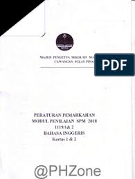 Panduan buat calon tingkatan 5 yang akan menduduki peperiksaan sijil pelajaran malaysia (spm) tahun 2020. 2018 Percubaan Spm Pulau Pinang Bahasa Inggeris Kertas 1 Dan 2 Skema Jawapan Punctuation Vocabulary