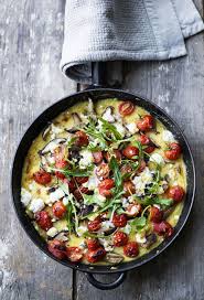 Recipe Polenta Bake With Feta Tomato And Mushrooms Vegetarian Casserole Recipes Vegetarian Casserole Vegetarian Recipes