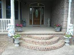 Ready to ship in 1 business day. Front Porch Rounded Half Moon Steps Google Search Front Porch Steps Porch Steps Brick Steps