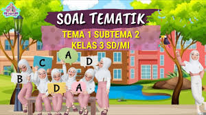 Soal uas tematik kelas 3 sd tema 2 semester 1 plus kunci sumber : Soal Tematik Tema 1 Subtema 2 Kelas 3 Sd Mi Youtube