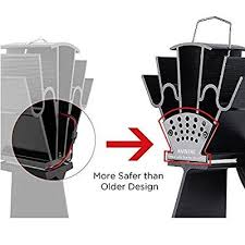 Technology company developing energy efficient products. Stromloser Ventilator Fur Kamin Holzofen Ofen Gerauscharmer Betrieb 4 Rotorblatter Kamin Ventilator Ofenventilator Feuerstell Stove Fan Wood Logs Log Burner