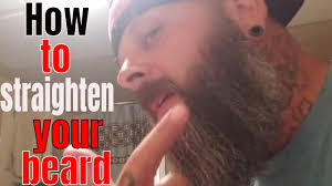 Curly beard hairs have 'kinks' in the hair. How To Straighten A Curly Beard Wild Willies