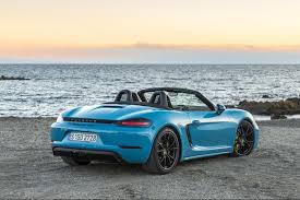 Miami Blue 718 Boxster Gts Porsche 718 Boxster Porsche Boxster Porsche