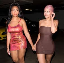 Maybe you would like to learn more about one of these? How Kylie Jenner Helped Create Her Alejandro Collection Mini Dress For Jordyn Woods S 21st Birthday