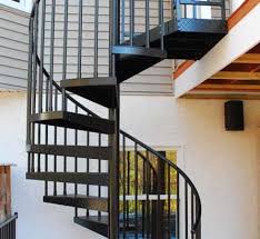 Aluminum Spiral Stair Kits Indoor Outdoor Salter Spiral Stair
