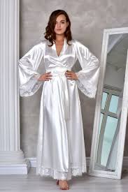 Light Ivory Long Bridal Robe Wedding Kimono Lace Robe Bridal Etsy Bridal Dressing Gown Long Bridal Robe Gowns Dresses