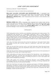 We did not find results for: 339454019 Template For Joint Venture Agreement Joint Venture Private Law