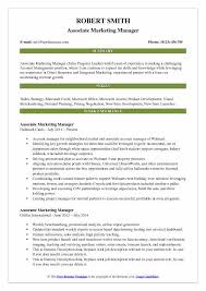 associate account manager resume