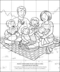 This is a printable product. 6 Sided Puzzles Awesome Site Family Coloring Pages Lds Coloring Pages Family Coloring