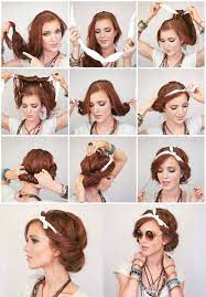 17 Beautiful Ways To Tie Your With A Scarf Or A Band Hipster Hairstyles Hair Styles Scarf Hairstyles