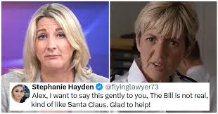 A Talk TV presenter's use of The Bill to slam modern policing earned her  these 12 copper-bottomed takedowns. https://tinyurl.com/3e557pdm