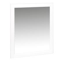 Which brand has the largest assortment of bathroom mirrors at the home depot? Glacier Bay 29 In White Hampton Bath Mirror The Home Depot Canada