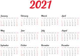 2021 Calendar Png Clipart Gallery Yopriceville High Quality Images And Transparent Png Free Clipart Calendar Png Clip Art 2021 Calendar