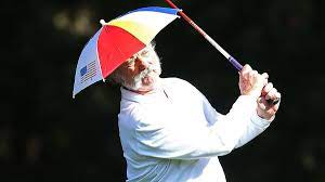 Empire Magazine On Twitter Happy Birthday Bill Murray Pictured Here Playing Golf In An Umbrella Hat And A Handlebar Moustache
