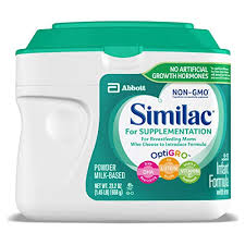 Right now he's only eating an oz. Similac Supplemental Formula Review A Look At Similac For Supplementation Experienced Mommy