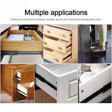 This 24 model has a dynamic weight capacity of 550 lbs. Buy 2pcs Mini Short Drawer Slides Furniture Guide Rail Full Extension Kitchen Cupboard Hardware At Affordable Prices Free Shipping Real Reviews With Photos Joom
