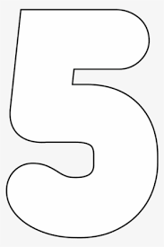 0 thru 5 (color) or 6 thru 11 or It S As Easy As 1 2 3 To Use Our Free Printable Numbers Number 5 Stencil Transparent Png 640x640 Free Download On Nicepng