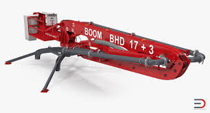 Makina Bhd17 Concrete Boom Machine 3d Model 3d Model Model Fighter Jets