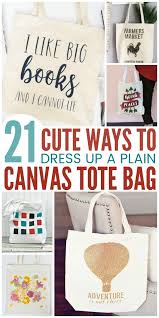 See more ideas about line art drawings, tote bag design, drawings. 21 Ways To Dress Up Plain Canvas Tote Bags Glue Sticks And Gumdrops