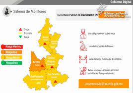 Puebla va por 2 semanas más con semáforo amarillo por covid; Regresa Puebla A Restriccion De Semaforo Rojo Por Alza De Covid