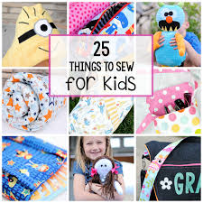 The only thing better than sewing yourself is sharing your love of the craft with your kids. 25 Sewing Patterns For Kids Crazy Little Projects