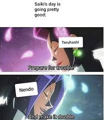 Saiki K Meme Anime Memes Funny Anime Funny Saiki