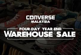 Hey mums & dads, shop the best deals right now at mothercare malaysia! Converse Malaysia Four Day Year End Warehouse Sale Klnow