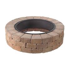 Propane fire pit kit home depot. Necessories Desert Stone Fire Pit Ring Kit 3500002 The Home Depot Fire Pit Kit Outdoor Fire Pit Designs Fire Pit