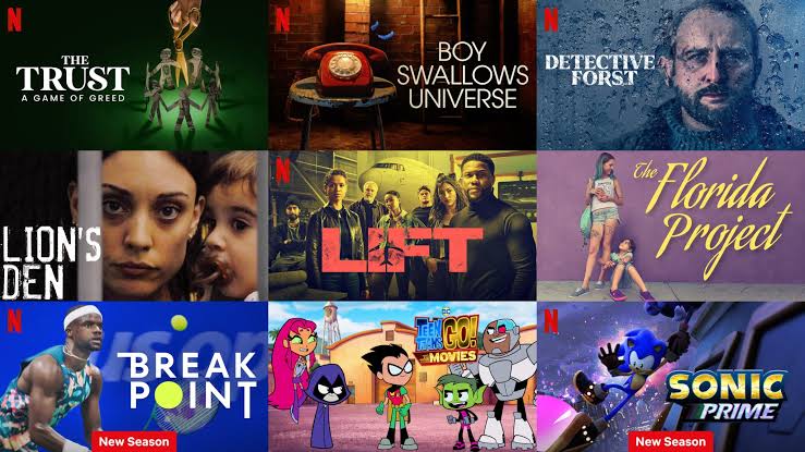 Netflix Top 25 Web Series