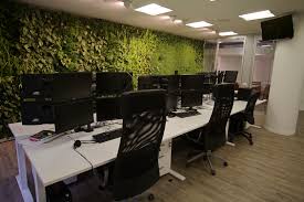 Indoor vertical gardens, greenwalls, bio walls, live walls is an innovative way of bringing nature indoor. Office Indoor Vertical Garden Sundar Italia Archello