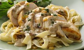 طريقة عمل معكرونة فيتوتشيني بالدجاج Recipe Cooking Recipes Chicken Alfredo Chicken Fettuccine