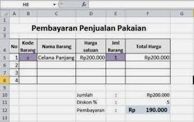 Check spelling or type a new query. Membuat Format Penjualan Dengan Vlookup Pada Excel Belajar Office