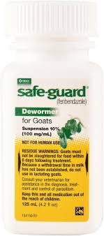 Safe Guard Suspension Dewormer For Goats 125 Ml Jeffers Pet
