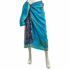 Up to 48 waist // length: Sari Sarong Skirts Siesta Uk