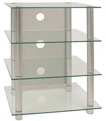 Otherwise, it is in very good condition. Vcm Blados Hifi Rack Regal Tisch Alu Glas Klarglas
